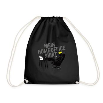 Chemise de bureau à domicile - Sac de sport léger - noir - Devant