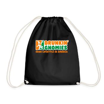 Saint-Patrick Gnomies ivres - Sac de sport léger - noir - Devant