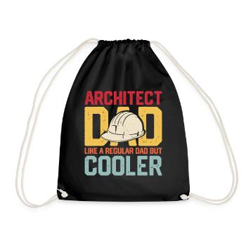 Architecte - Sac de sport léger - noir - Devant