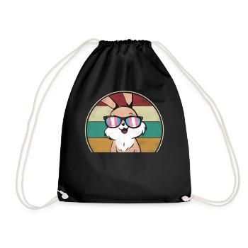 Transgender Trans LGBT Pride - Drawstring Bag - black - Front