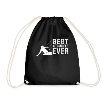 Kiteboard Kitesurf Kitesurfeur - Meilleur - Sac de sport léger - noir - Devant