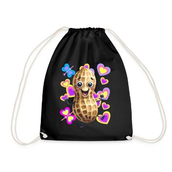 Peanut Printemps Danse Dancing Peanuts Kids - Sac de sport léger - noir - Devant