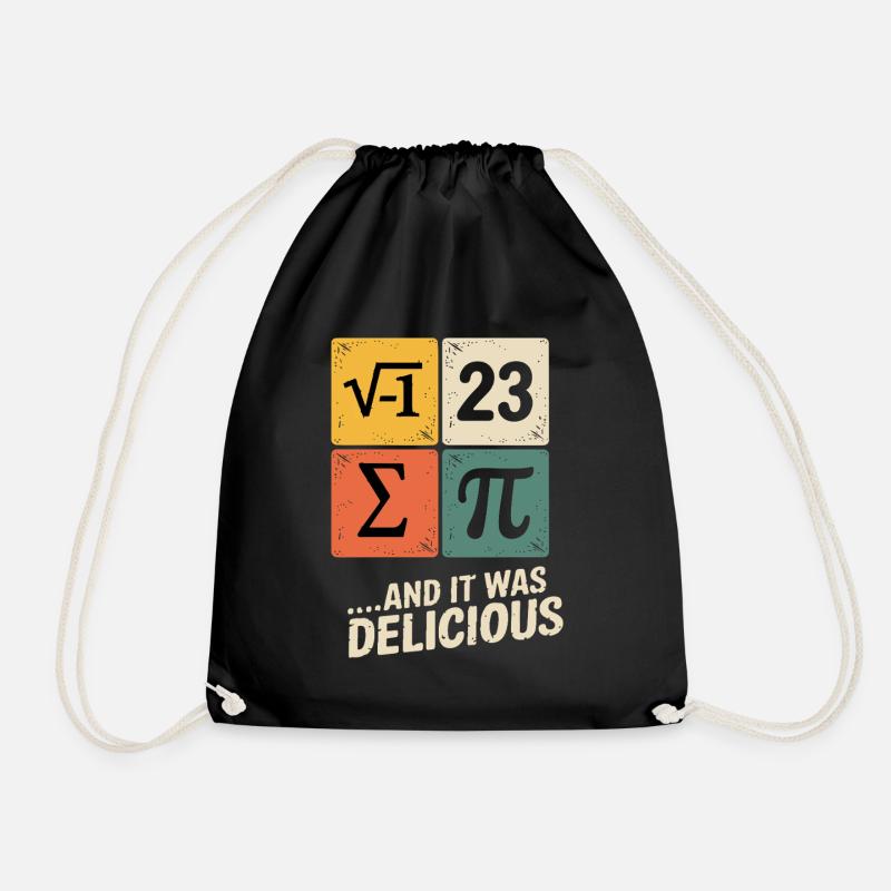 Pi Math - Sac de sport léger - noir