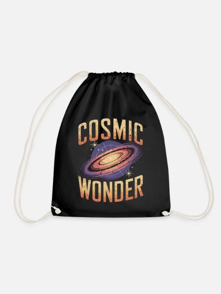 Cosmic Wonder Galaxie - Turnbeutel - Schwarz