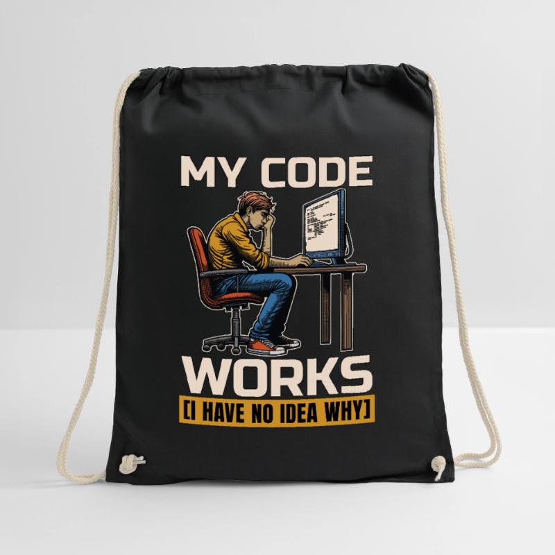 Codeur Mon code fonctionne Je n’ai aucune idée Développeur web Sac de sport léger