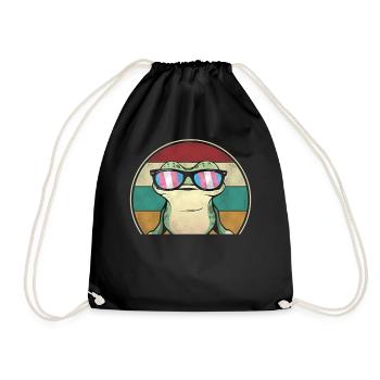 Transgender Trans LGBT Pride - Drawstring Bag - black - Front