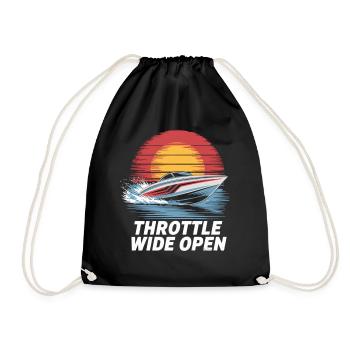 Chemise d’aventure en hors-bord - Sac de sport léger - noir - Devant