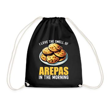 Arepas vénézuélienne - Sac de sport léger - noir - Devant