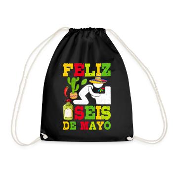 Cinco De Mayo - Turnbeutel - Schwarz - Vorne