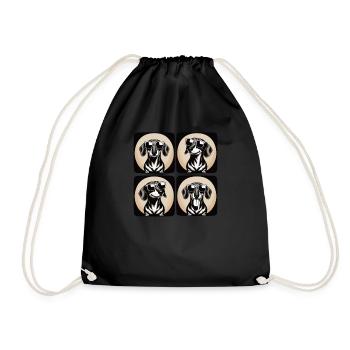 Teckel Fotobx - Sac de sport léger - noir - Devant