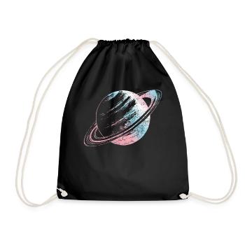 Fierté LGBT transgenre - Sac de sport léger - noir - Devant