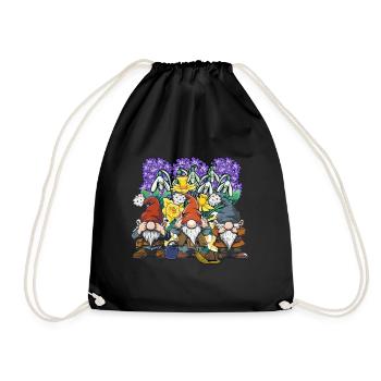 Jardin Printemps Jardinier Jardinage Jardinier Amateur - Sac de sport léger - noir - Devant