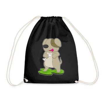 Os de chien - Sac de sport léger - noir - Devant
