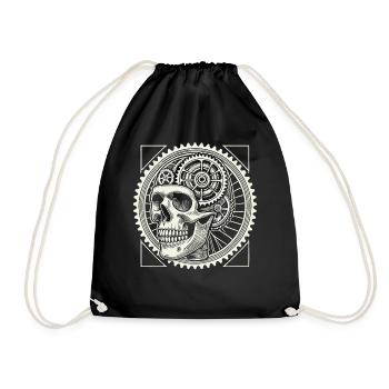 Amateurs de vélo Skull Gears - Sac de sport léger - noir - Devant