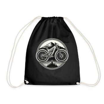 VTT Aventure Vélo Nature - Sac de sport léger - noir - Devant