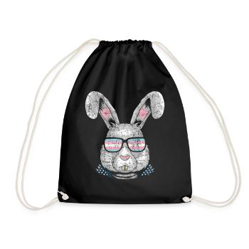 Transgender Trans LGBT Pride - Drawstring Bag - black - Front