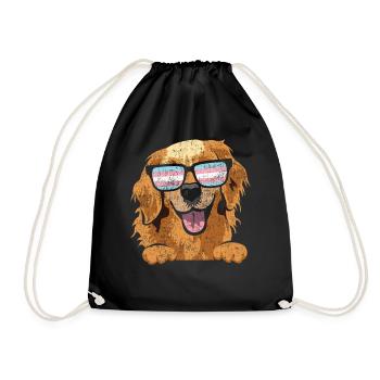 Transgender Trans LGBT Pride - Drawstring Bag - black - Front