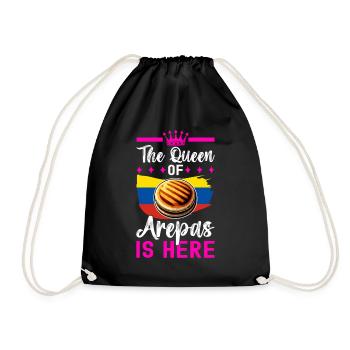 Arepas vénézuélienne - Sac de sport léger - noir - Devant