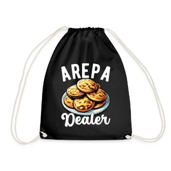 Arepas vénézuélienne - Sac de sport léger - noir - Devant