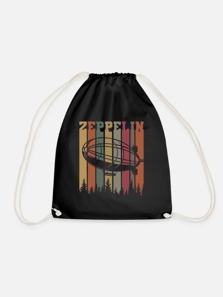 Zeppelin - Turnbeutel - Schwarz