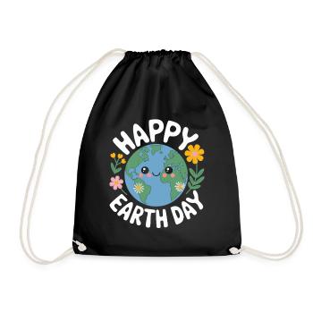 Jour de la Terre - Sac de sport léger - noir - Devant