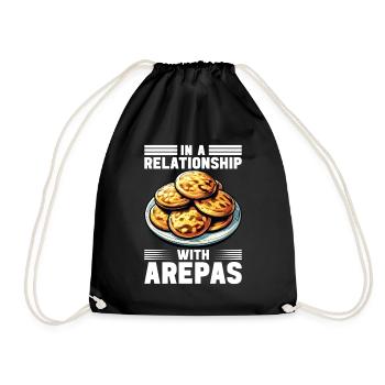 Arepas vénézuélienne - Sac de sport léger - noir - Devant