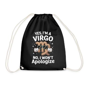 Chemise Virgo Zodiac Statement - Sac de sport léger - noir - Devant