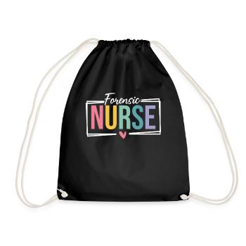 Infirmière praticienne médico-légale Drôle Médical sain d’ - Sac de sport léger - noir - Devant
