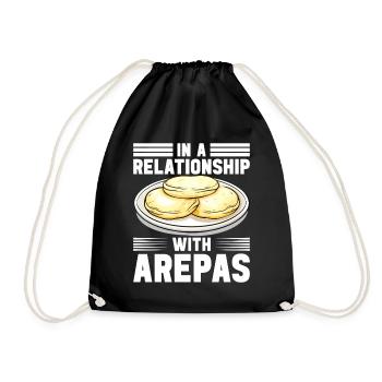 Arepas vénézuélienne - Sac de sport léger - noir - Devant