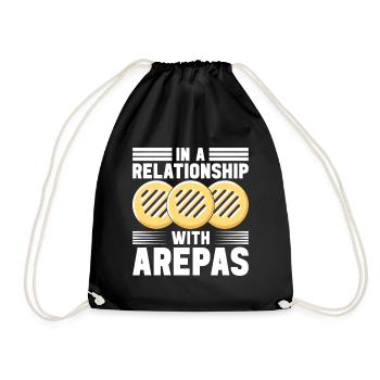 Arepas vénézuélienne - Sac de sport léger - noir - Devant