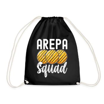 Arepas vénézuélienne - Sac de sport léger - noir - Devant