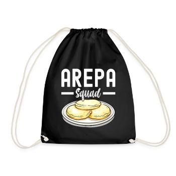 Venezuelan Arepas - Drawstring Bag - black - Front