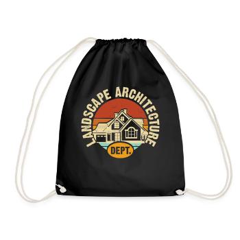 Architecte - Sac de sport léger - noir - Devant