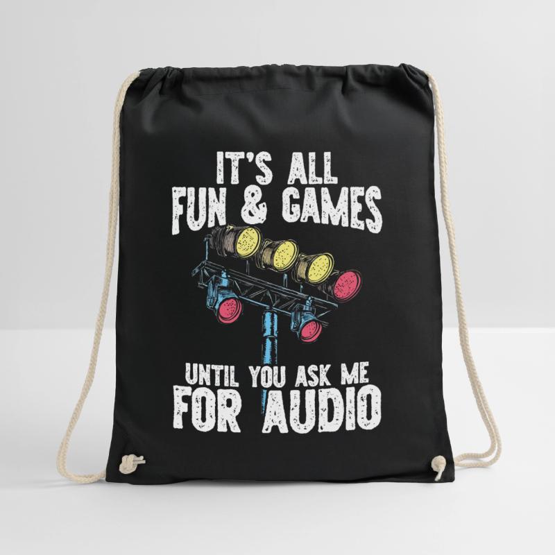 Lighting technician Lighting technician Lighting technology Drawstring Bag