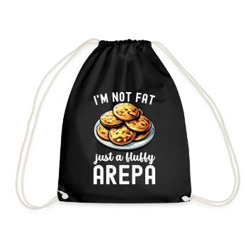 Arepas vénézuélienne - Sac de sport léger - noir - Devant