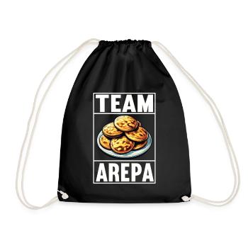 Arepas vénézuélienne - Sac de sport léger - noir - Devant