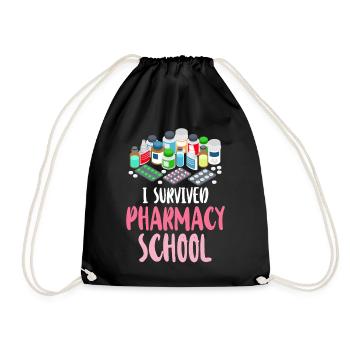 Pharmacy Tech Technician - Turnbeutel - Schwarz - Vorne