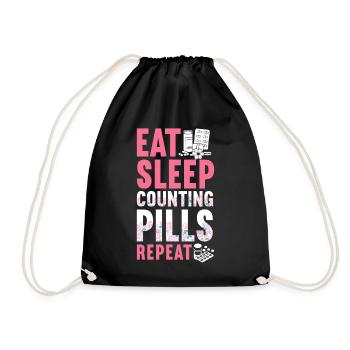 Technicien en pharmacie - Sac de sport léger - noir - Devant