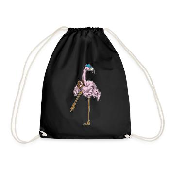 Flamingo Baseball Gant de baseball - Sac de sport léger - noir - Devant