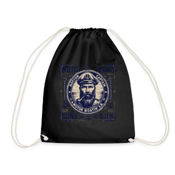 Capitaine Hambourg St Pauli Crâne de la ville hanséatique - Sac de sport léger - noir - Devant