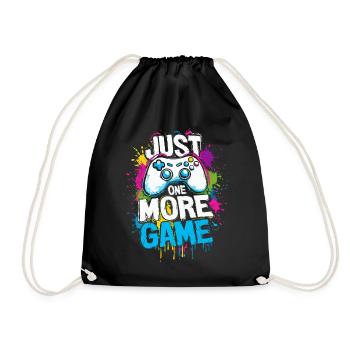 Juste un jeu de plus - Gamer Saying with Controller - Sac de sport léger - noir - Devant