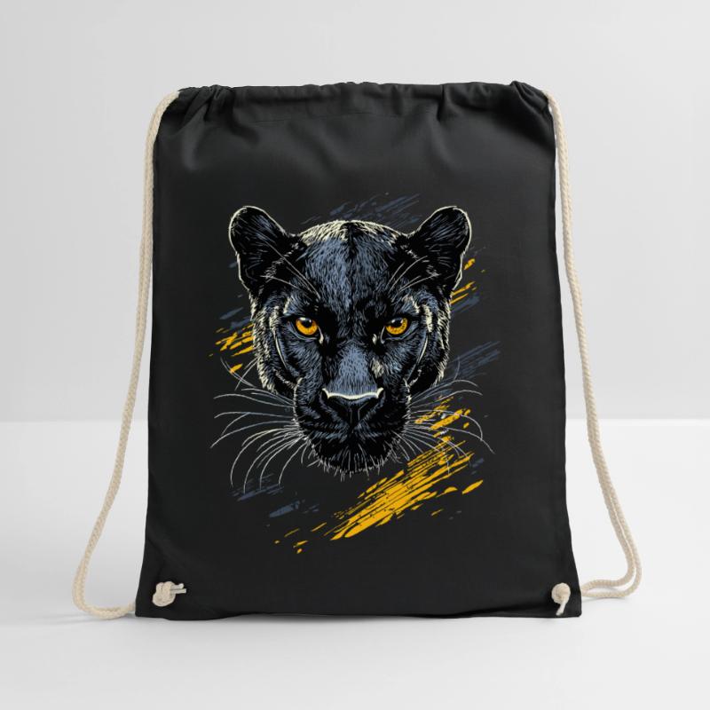 Panthère Léopard Grand Chat Mignon Gros Chat Panter Sac de sport léger