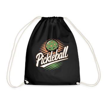 This Is My Pickleball Shirt - Turnbeutel - Schwarz - Vorne