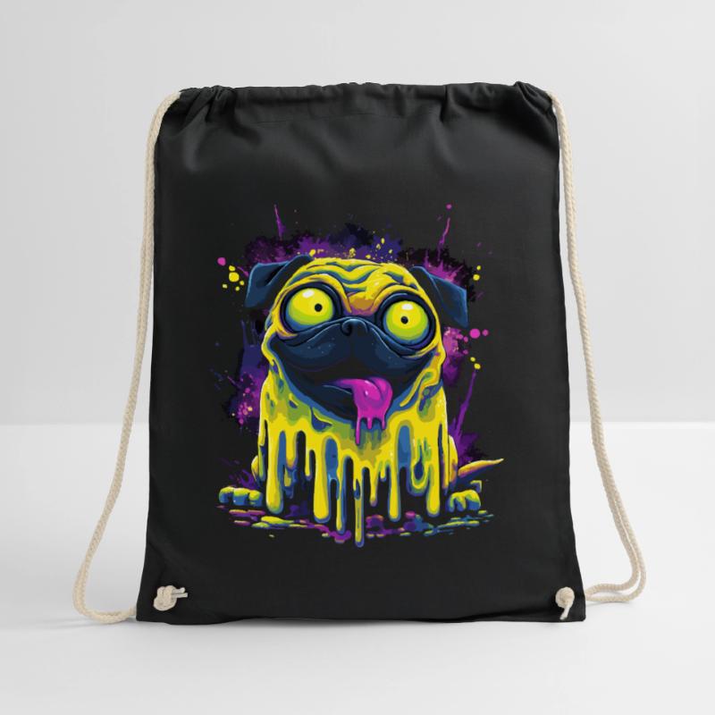 Carlin psychédélique trippant Style de graffiti coloré Sac de sport léger