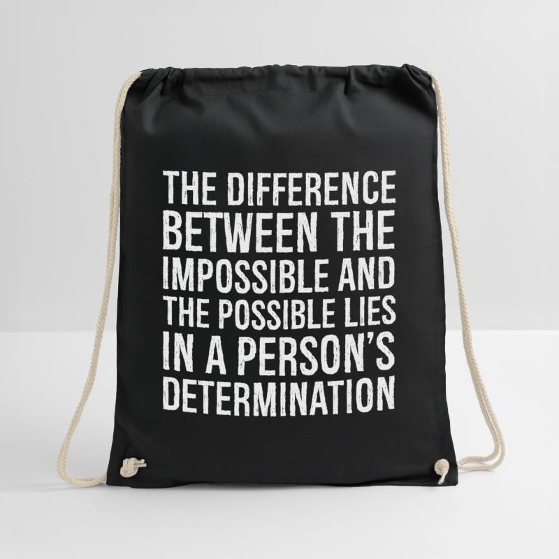 la différence entre l’impossible et le Sac de sport léger