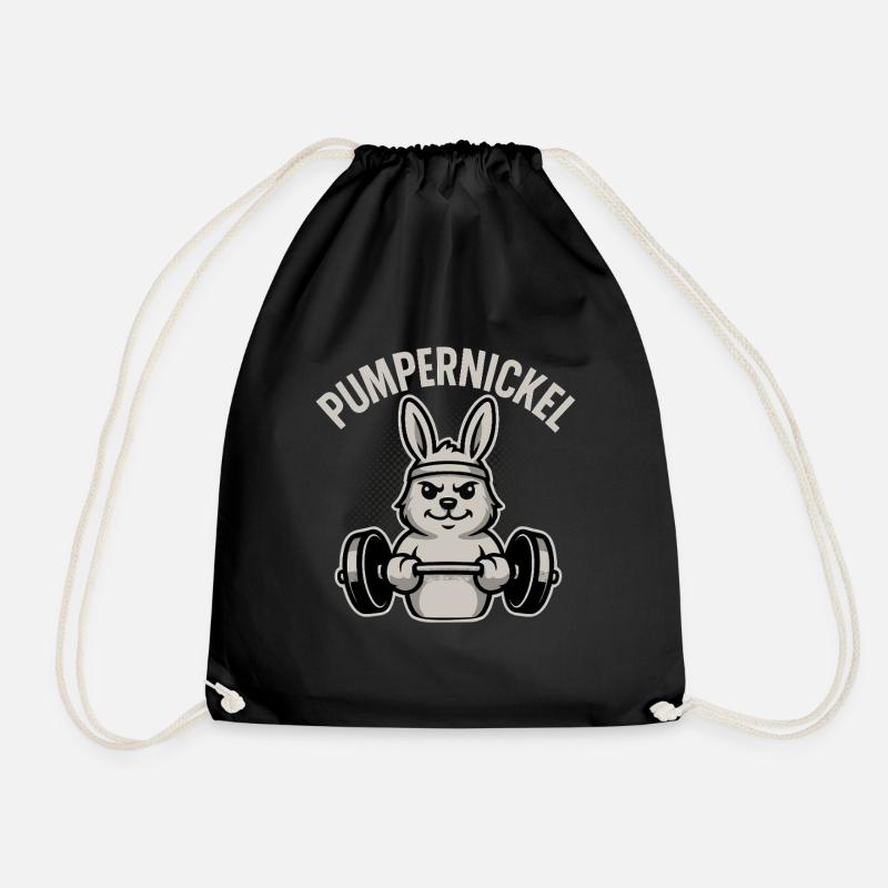 Pumpernickel - Turnbeutel - Schwarz