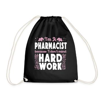 Technicien en pharmacie - Sac de sport léger - noir - Devant