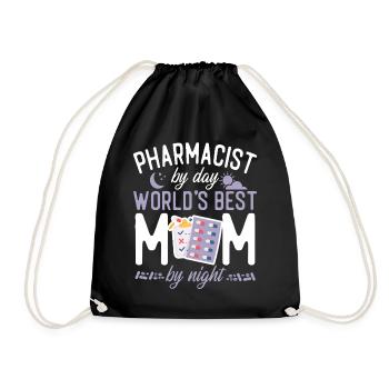 Technicien en pharmacie - Sac de sport léger - noir - Devant