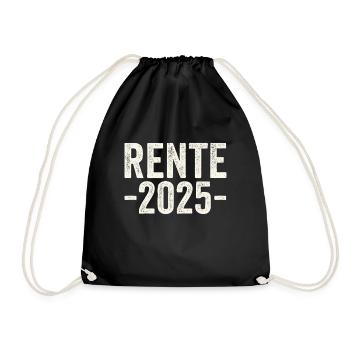 Rente 2025 - Sac de sport léger - noir - Devant