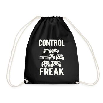 Manette Zocken Gaming Freak - Sac de sport léger - noir - Devant